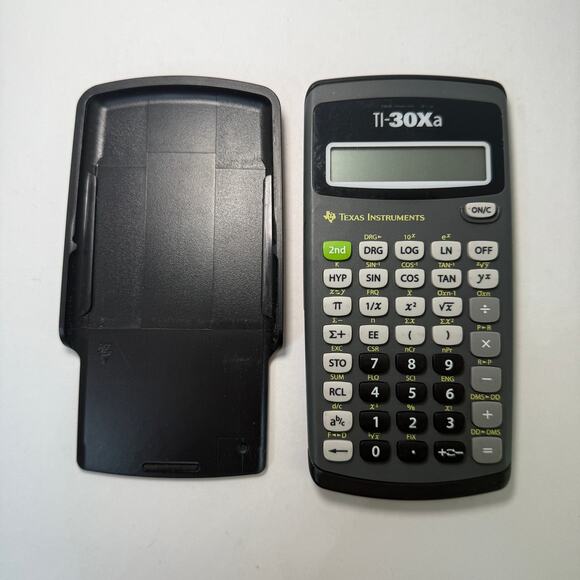 Texas Instruments TI-30Xa Scientific Calculator with Cover - Picture 1 of 4